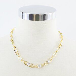 Bloomingdales Blair jewel gold necklace #217-181